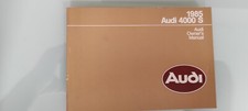 Betriebsanleitung Audi 4000 S-