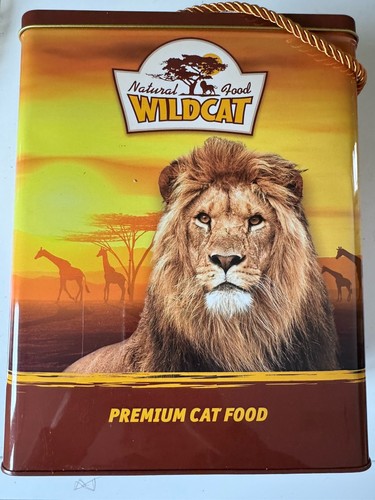 Wildcat futterdose aus metal - wildcat,