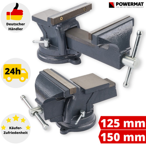 Schraubstock drehbar 150 - drehbar, mm