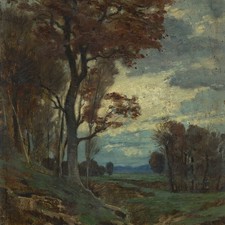 Landschaft Waldrand Worpsweder