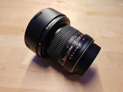 Objektiv samyang 8mm umc - objektiv,