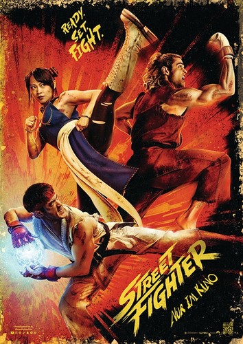Street fighter kinoplakat - street,