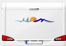 My Hobby Caravan 2x Stickers