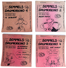 Werner Semmel Daumenkino 3 im Schnell Beschiss Semmel Verlach Comic Comics 90er