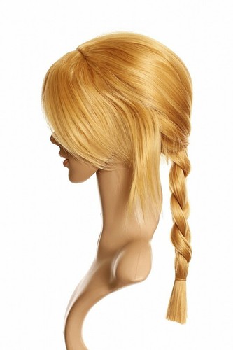 Blond lange geflochte - , zopf