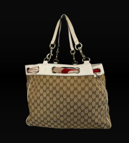 Gucci canvas schultertasche - canvas,