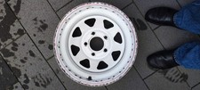 2 gut erhaltene Stahlfelgen
