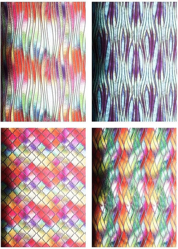 Design papier metallic - metallic, 20