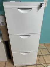 Aktenschrank Abschließbar 3 Schubladen Metall Schrank