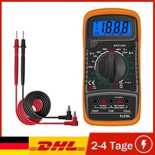 Digital Multimeter Messgerät Voltmeter Strom Amperemeter Kapazität Profi Prüfer