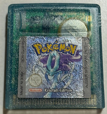 Original Pokémon Kristall Edition Nintendo Game Boy Pokemon (B)