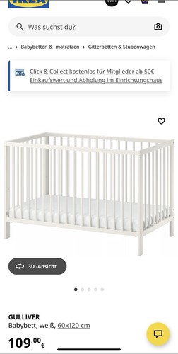 Ikea gulliver babybett - ikea,