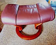 EKORNES Stressless Hocker Modellreihe: RENO  LEDERBEZUG  Braun/coffee
