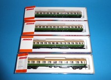 ARNOLD mit Licht: 4x "Halberstädter" DR Reisezugwagen #3223 #3222