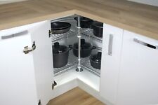 KARUSSELL FÜR ECKSCHRANK DREHBODEN "Nova 3/4 Variant" KÜCHE TOPF SCHUBLADE