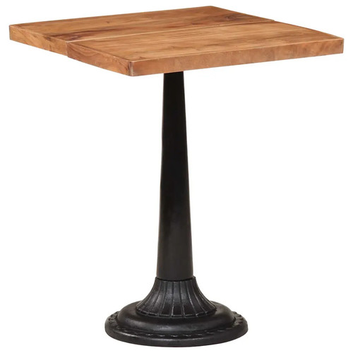 Raues mangoholz bistrotisch - mangoholz,