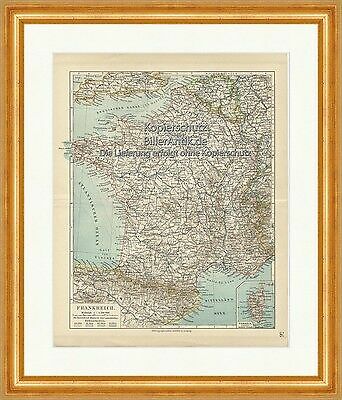 Karte von frankreich staat - von,