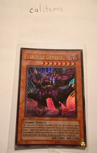Yugioh vampire genesis - genesis,