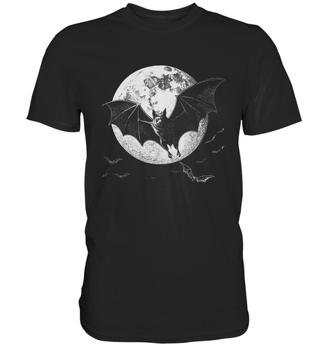 Fledermaus vollmond shirt - vollmond, t-shirt