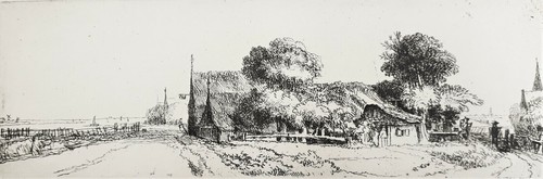 Radierung rembrandt - radierung,,