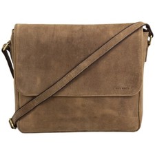 Dos Bros Hunter Leder Laptop Bag Laptoptasche Umhängetasche Messenger DB-022