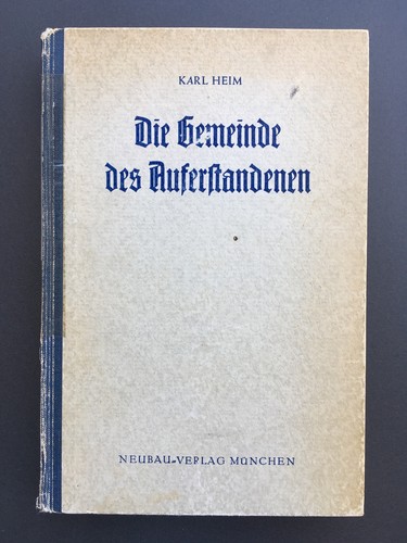 Karl heim die gemeinde - karl,