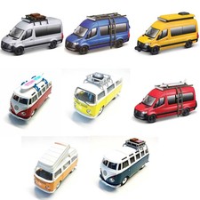 Maisto Weekender Bus Bulli Van Transporter VW Bus T1 Merzedez Sprinter 1:40