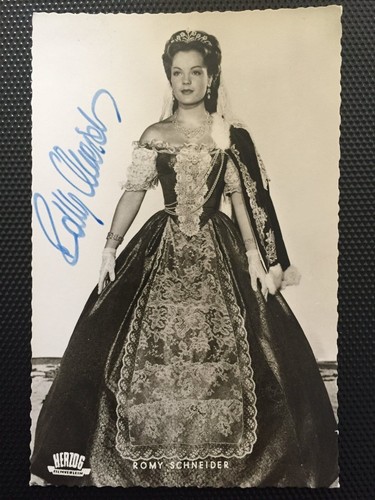 Romy schneider autogramm - ,