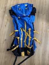 The North Face Vintage Expedition Rucksack Snow Leopard XXL Blau Gelb