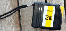 Bandmaß Rollmeter Rollmaß Maßband  2 m Länge Werkzeug Werkstatt 