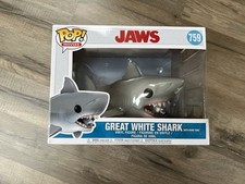 Funko Pop Jaws Der Weisse Hai Great White Shark with Diving Tank Bruce