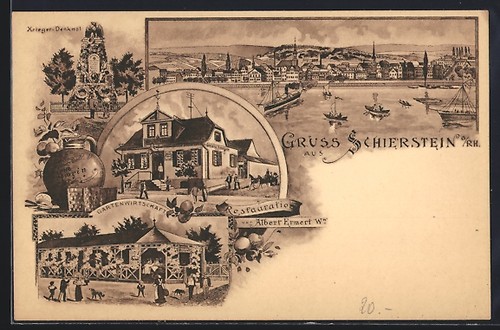 Lithographie schierstein - lithographie,