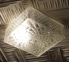 # Vintage 60er/70er Jahre * Deckenleuchte / Wandleuchte 02 * teilweise milchig