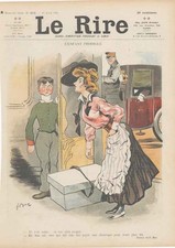 Original alter antiker Druck