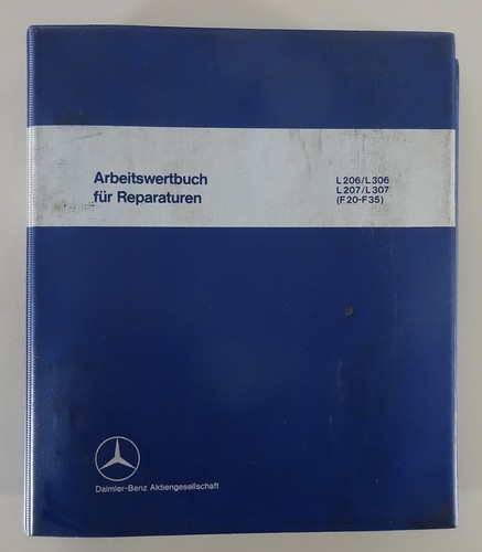 Arbeitswertbuch mercedes benz - arbeitswertbuch, mercedes-benz
