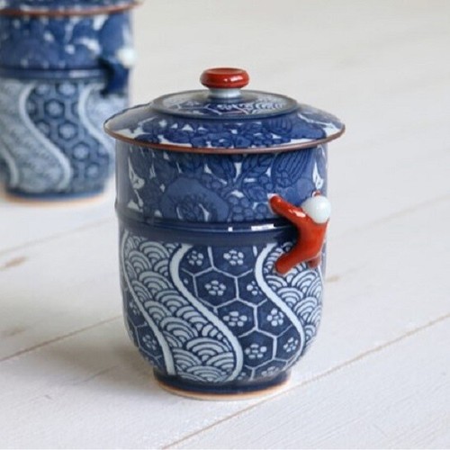 Japanische teetasse mit dekel - japanische,