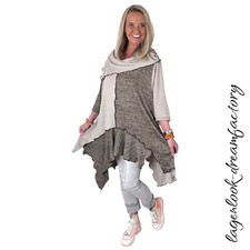 Myo lagenlook linie tunika - a-linie,