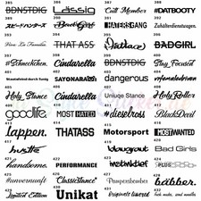 Autoaufkleber 55cm Sticker