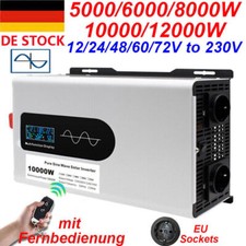 8000W 12000W Max 12V 24V 48V -