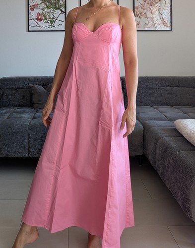 Zara damen maxikleid lang - zara,