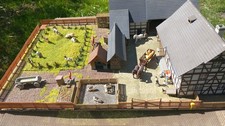 Diorama der große bauernhof - der,