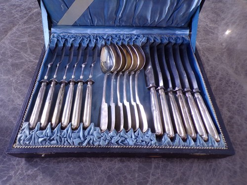 Antikes silberbesteck - antikes,