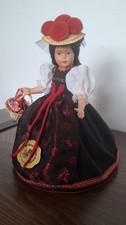Schwarzwald Puppe Mädel Original Wilhelm Trachten 22 cm
