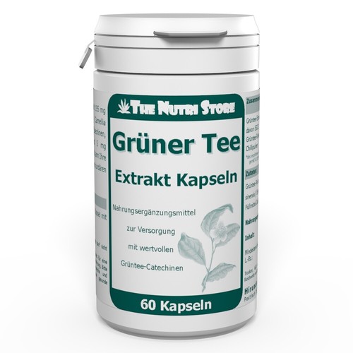 Grüner tee extrakt kapseln - grüner,