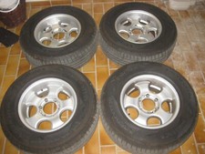 Mitsubishi L200 Pajero: 4 Rial-Alufelgen 7,5x16,LK 6x139,7,ET5,mit M+S 245/70R16