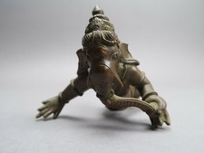 Ganesha bronze liegend
