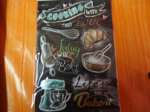 Hobby fun sticker - sticker, backen