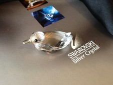 Swarovski figur kristall ente - figur,