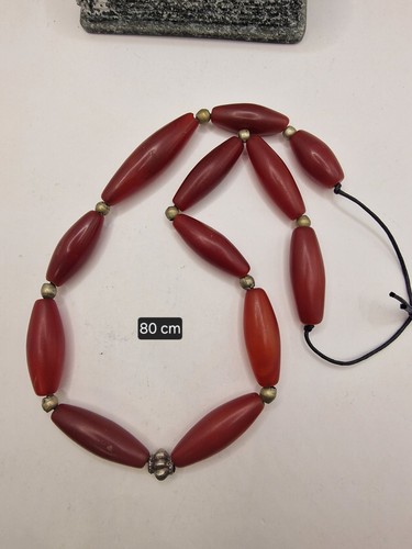 Karneol stein kette aus - karneol,