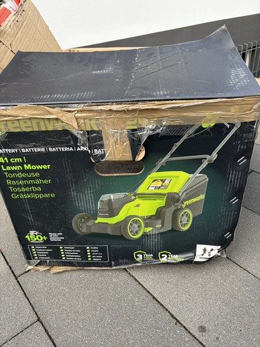 Greenworks akku rasenmäher - greenworks, akku-rasenmäher